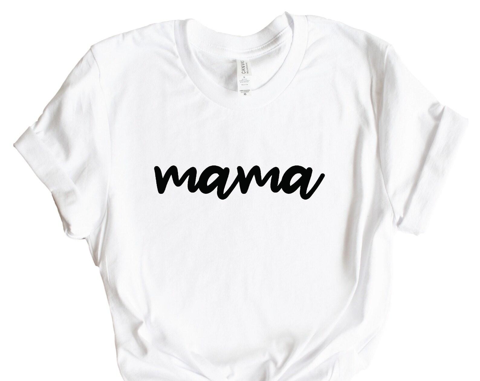 Mama Shirt, Mom Shirt, New Mom, Gifts for Mom, Graphic Tee, Momma Shirt, Minimalist Mama, Baby Shower Gift, Mama Outfit, Summer Shirt 3XL