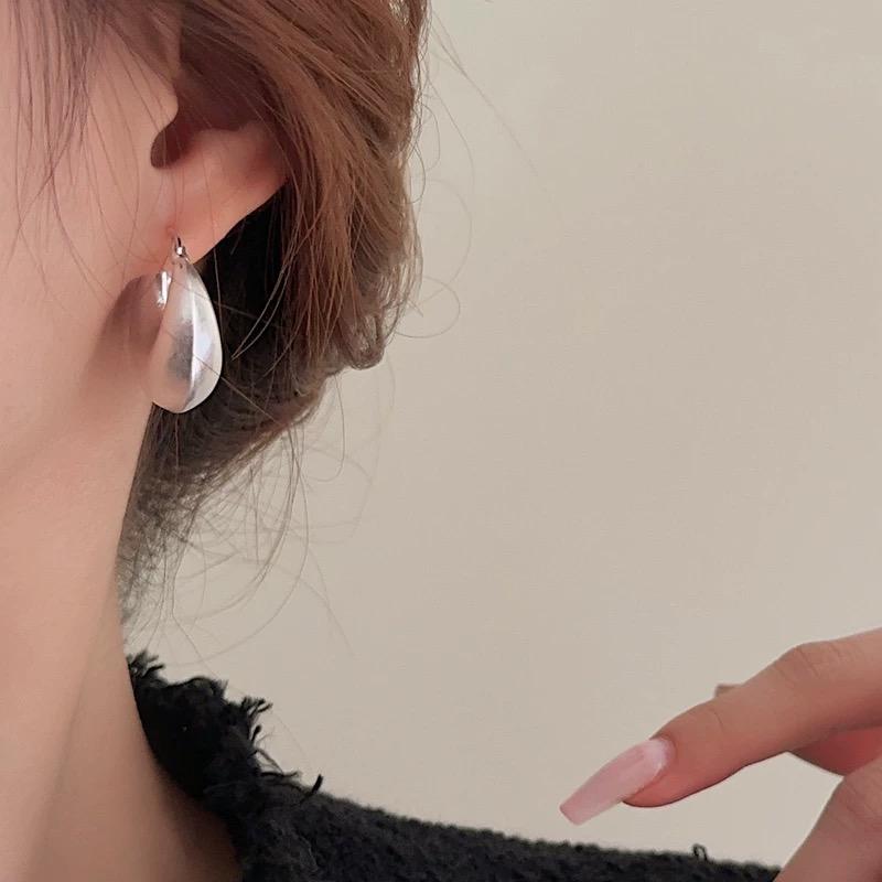 Xiaomi 925 Sterling Silver Earrings For Women Trendy Simple Bump Round Earring Jewelry Prevent Allergy Party Christmas Accessories