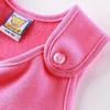 Boy Girl  Baby Sleeveless One Piece Newborn Romper Winter Spring Fleece Hot Footie With Button Cotton With Flece Hot Pants