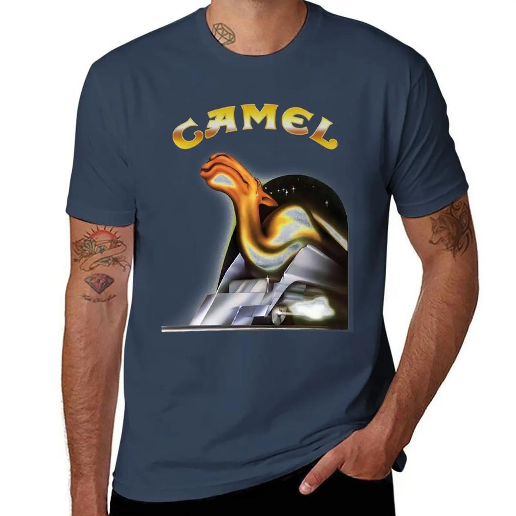 CAMEL BAND strefa komfortu koszulka koszulki koszulki z grafiką własny projekt chłopcy białe męskie koszulki z grafiką hip hop