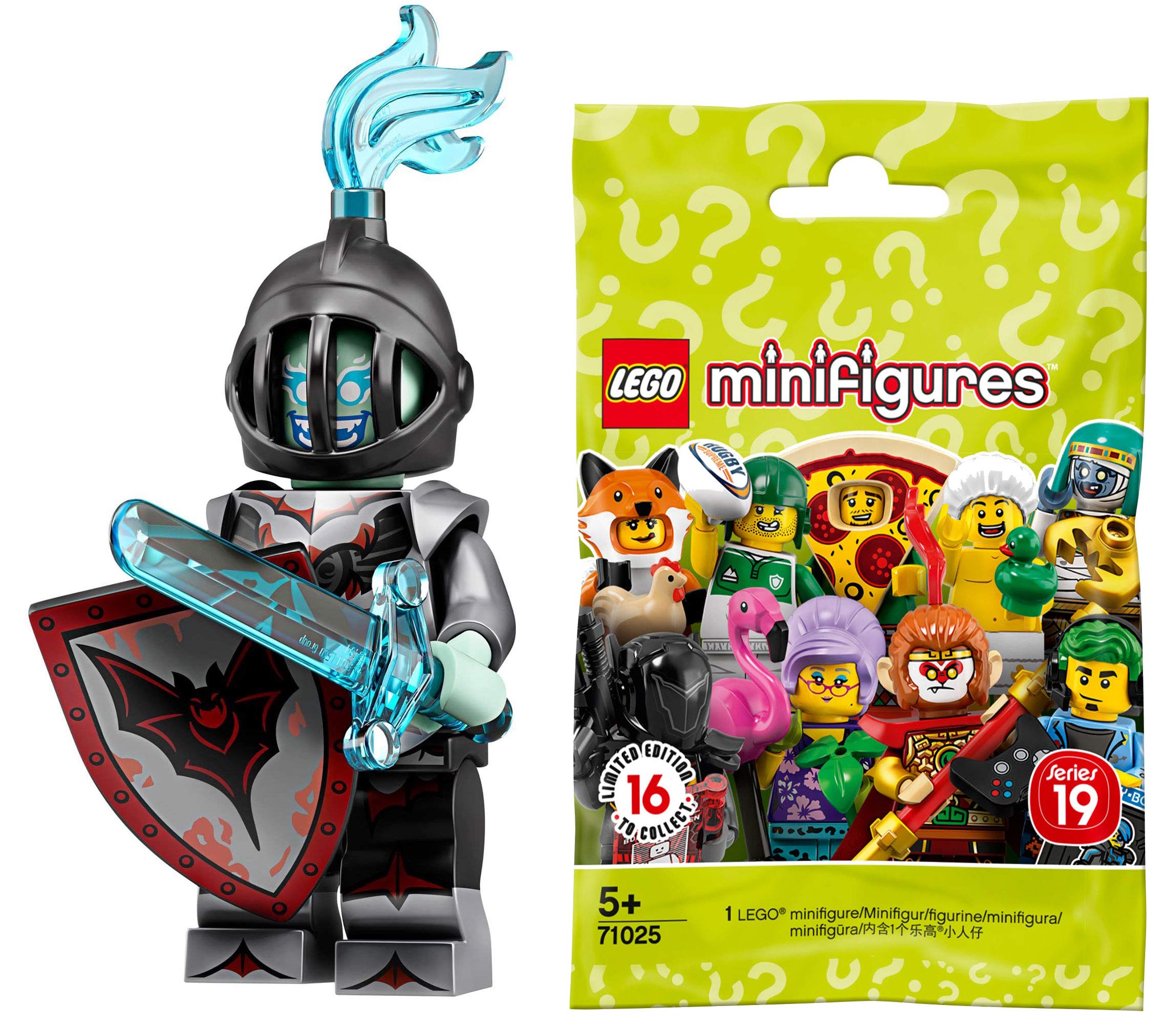 LEGO Minifigure Series 19: The Fearsome Knight [71025-3]