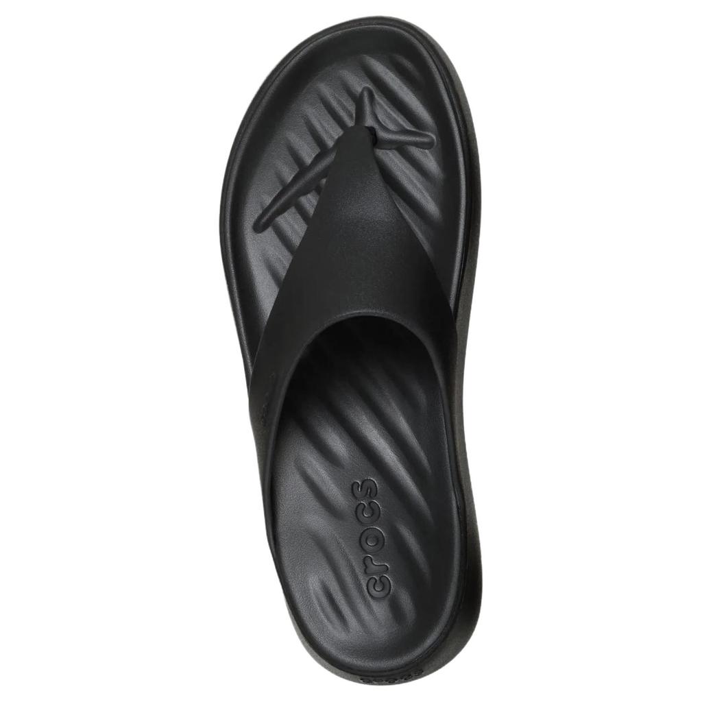 Crocs Getaway Flip Abrasion Resistant Flip Flops Women's Black 212018-001