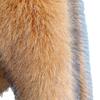 Women's Hooded Faux Fur Coat Mid-Length Warm Winter Outerwear Brown