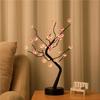 1PC LED Artificial Cherry Tree Bonsai Night Light USB/Battery Powered Table Lamp Touch Switch Fairy Light For Wedding Home Decor