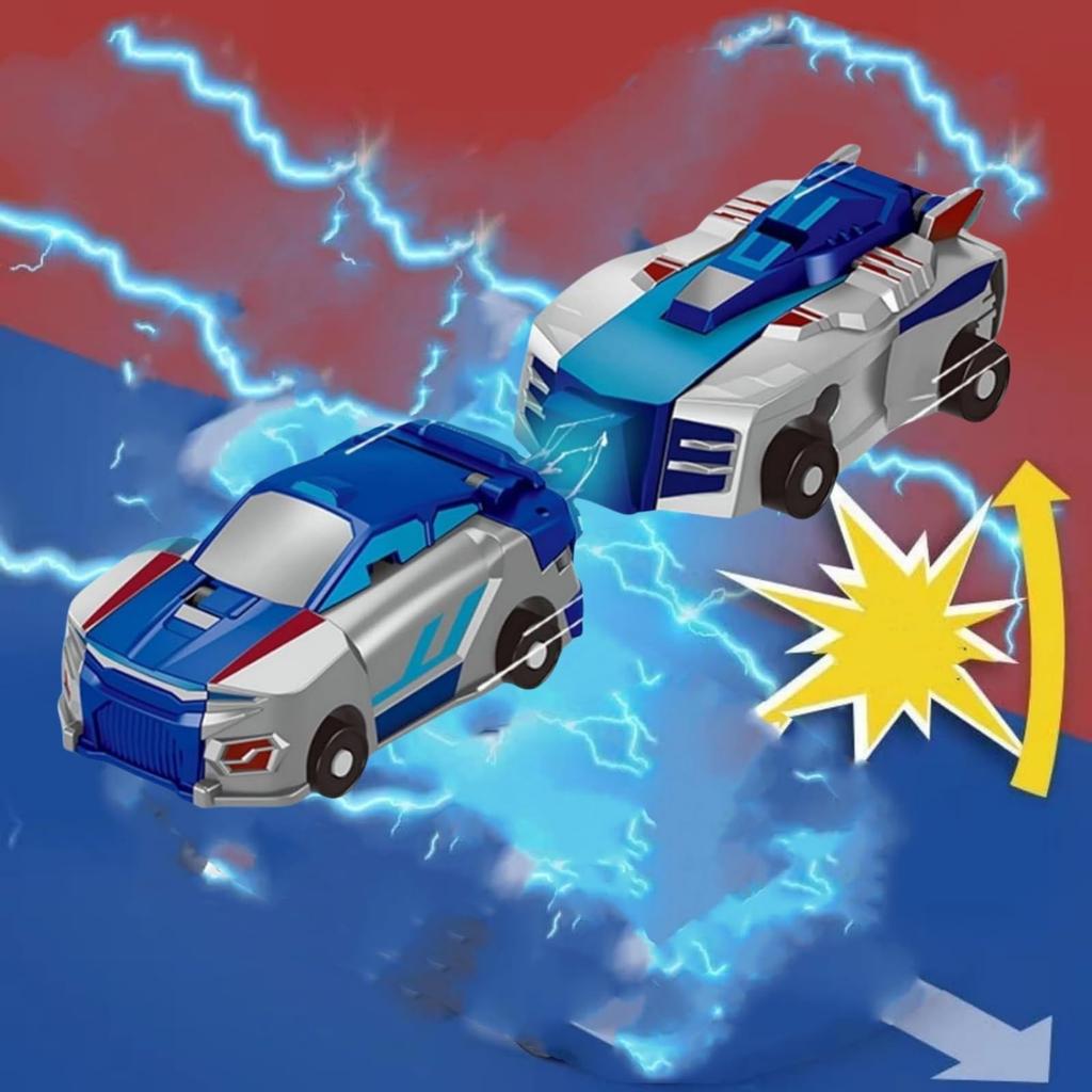 Magical   Car Combined Magnetic Absorption Transformation Children's Day Gift Toy Car