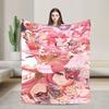 Genshin Impact Diluc Game  Warm Soft Blanket  Camping Plush Throw Blanket Graphic Bedroom Flannel Bedspread Sofa Bed Cover