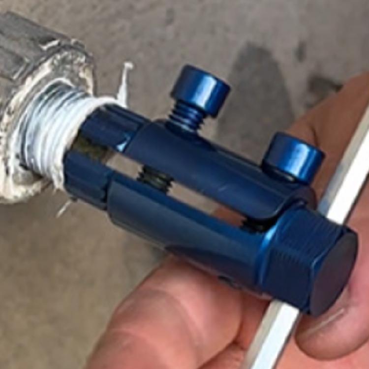 Heavy Duty Broken Pipe Head Screw Extraction Faucet Angle Valves Broken Wire Extractor for 1/2 3/4 Thread Removal