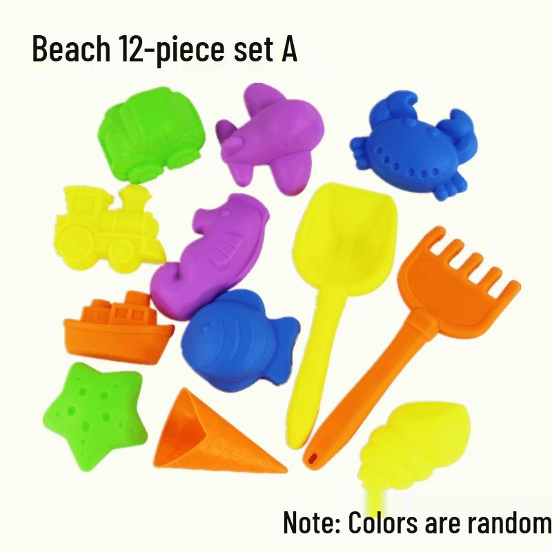 Handmade Colored Playdough Set for Kids with Molds and DIY Tools