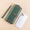 Multi Function Women Wallet Anti RFID Card Holder Large Capacity 6.7inch Phone Long Purse Genuine Leather Clutch Bag