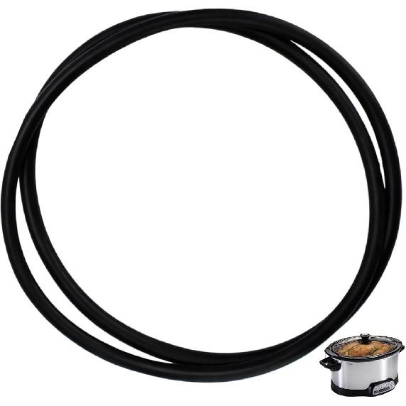 Black Lid Latch Strap Rubber Band 6,7,8 Quart Compatible with Hamilton Beach Crock Pot Slow Cooker WHT