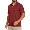 Men's Shirt With Turn-down Collar And Short Sleeves – Casual, Sophisticated T-shirt