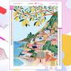 Landscape Diamond Painting Kits Country Town Hot Air Balloon Life Picture Full Diamond Mosaic Embroidery Cross Stitch Home Decor