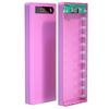 M10/L10 Power Bank Detachable LED Digital Shell Solderless Display 10x18650 Portable Charger Case