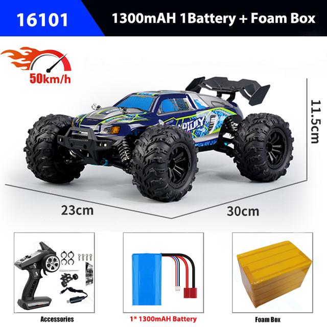 

1/16 70KM/h 4WD RC Car 2.4G High Speed Remote Control Vehicle Brushless Motor Racing Climbing Off-road Crawler Toys for Adults