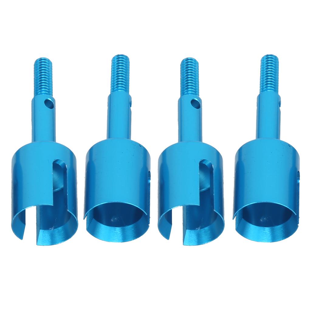4Pcs RC Aluminum Alloy Front Rear Wheel Axle Cup for Tamiya TT01 RC Car Upgrade Parts