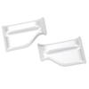 2Pcs Seat Belt Buckle Cover Trim Cap Matt Plated Protective Stylish High Hardness Replacement for Benz Vito W447