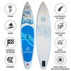 Inflatable Stand Up Paddle Board 3.5m PVC Surfboard for Adults-Stable Versatile and Portable for Surfing Racing Fishing and Yoga