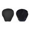 Motorcycle Gel Seat Cover with Ventilated Honeycomb Structure Waterproof Cushion Shock Absorbing Cushion for Long Rides