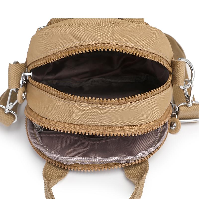 Leichte Umhängetasche mit mehreren Fächern für Mütter mittleren Alters und ältere Mütter Handytasche Reisehandtasche