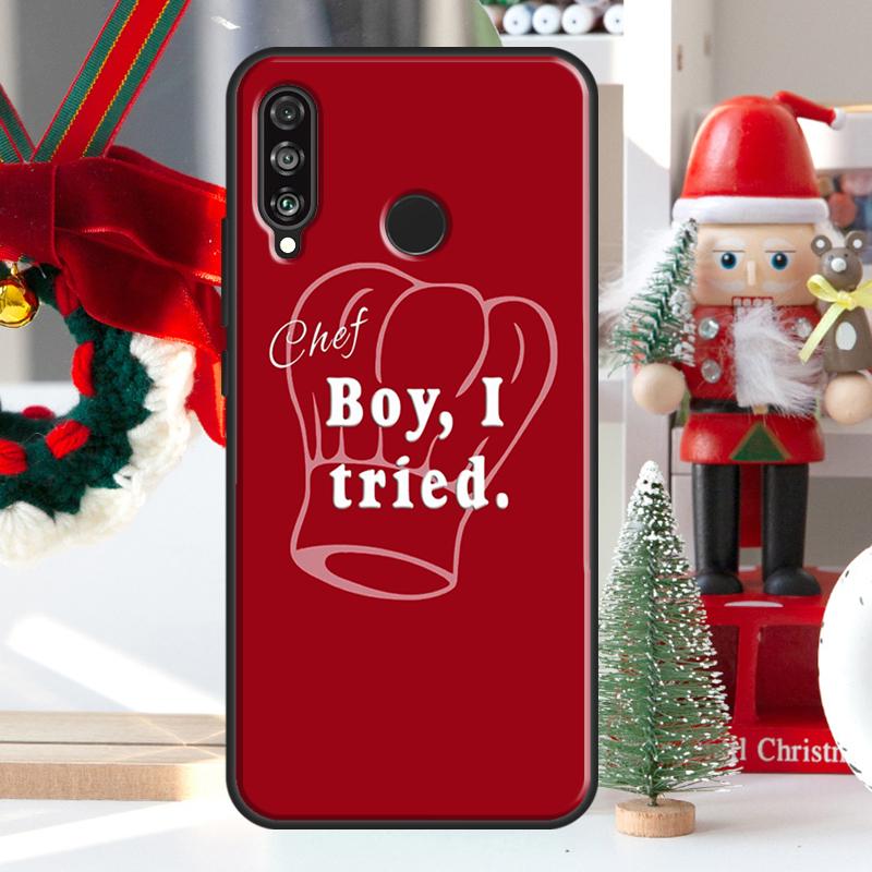 Baking Cook Chef For Huawei Nova 7i 8i 11i 12i 12s Y73 Y70 Y90 Y60 Y72 Y61 Y91 9 10 SE P30 Pro P40 Lite Case