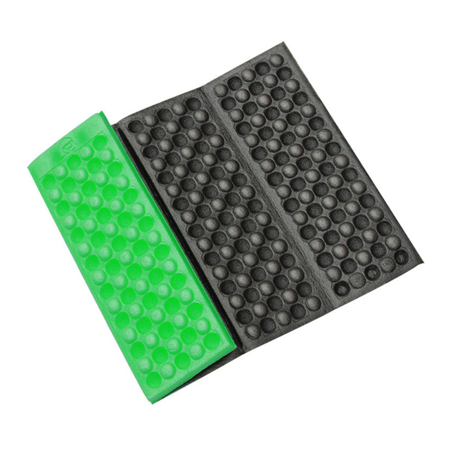 Portable Folding Outdoor Mat Seat Moisture-proof Picnic Mat Seat for Camping Picnic Family Outing зелёный