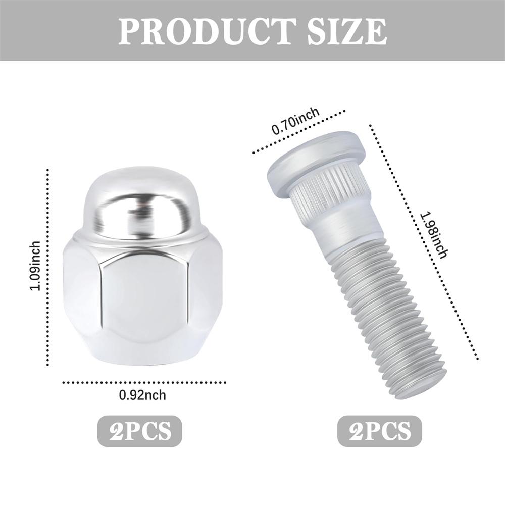 2er Set Radbolzen für Hyundai & Kia 52950-14140 52950-M1000 5295014140