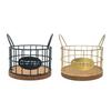 Chic Coffee Pods Basket Mug Shape Coffee Organizer Storage Basket for Kitchen Countertop Large Capacity Coffee Holder