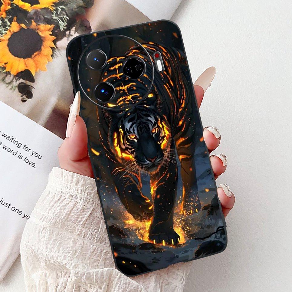 For Tecno Camon 30 4G 5G Camon 30s Pro 30 Premier 30Pro 5G Back Cover Soft Matte Siliocne Phoen Case Cool Style Cartoon Coque