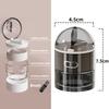Portable 2-in-1 Pill Box with Pill Cutter for Cutting Small Pills or Large Pills In Half & Quarter Travel Pill Organizer Case