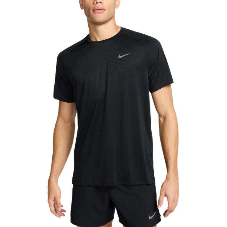 

Nike Logo Round Neck Raglan Short Sleeve T-Shirt Men T-Shirts Black HV5203-010 S