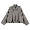 Women's Casual Sleeve Jacket Color Fashion Outerwear