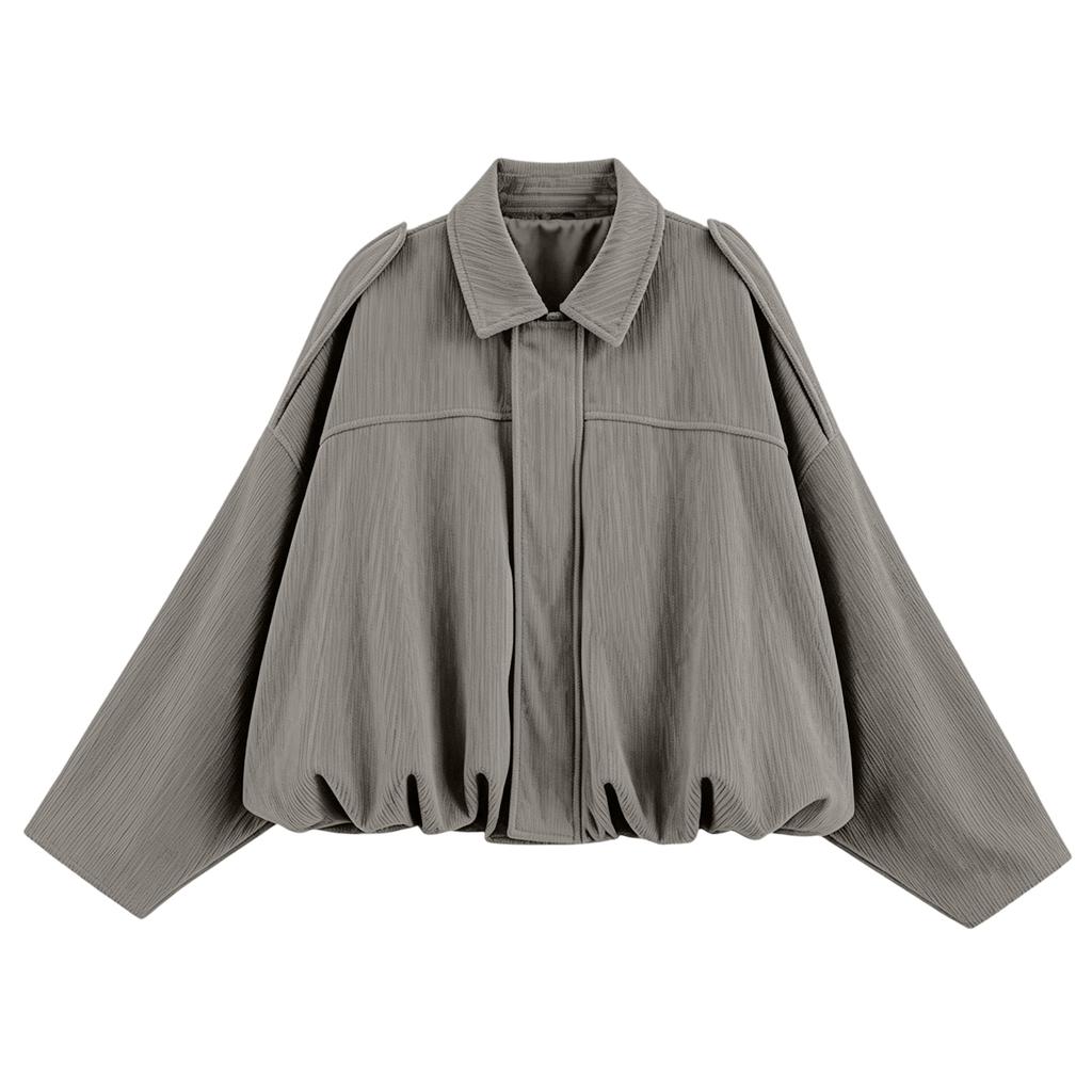 Women's Casual Sleeve Jacket Color Fashion Outerwear