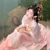 Tang Dynasty Style Hanfu Dress Women With Embroidered Wide Sleeves Skirt Casual Outfit