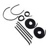 Weatherstrip Seal Kit KD1002 10A Rubber Door Window Weatherstrip Seal Kit Replacement for D W Series 1980 1993