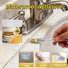Waterproof Sealant 100g with Brush Anti-Leakage Coating Invisible Adhesive  for Roof, Bathroom, Floor Repair, Wall, Window, Base