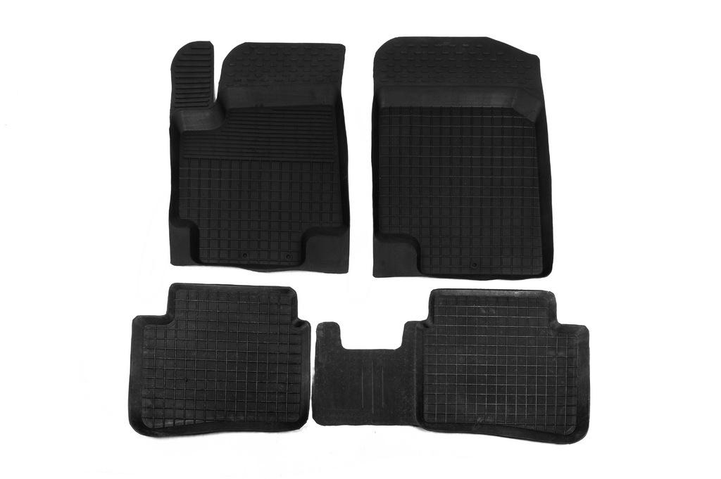

Резиновые коврики с бортом (4 шт, Polytep) для Hyundai Accent 2011-2017 гг