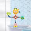 Ocean Themed Rotating Bath Toy For Toddler With Easy To Assembly Water Pipe For Baby Fun Bath Time Fine Motor Skill Toy
