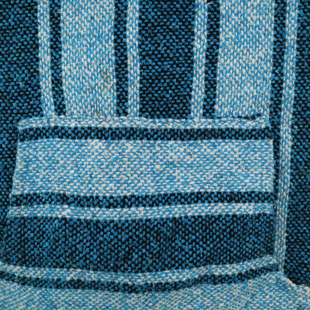 ARTESANIAS MICKEY 80s 90s Old Striped Pattern Long sleeve Mexican Parker Men's Used