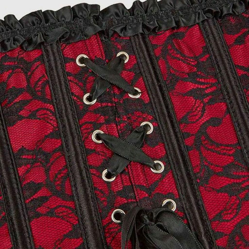 Elegante Corsetto Bustier Senza Spalline e Modellante Vita