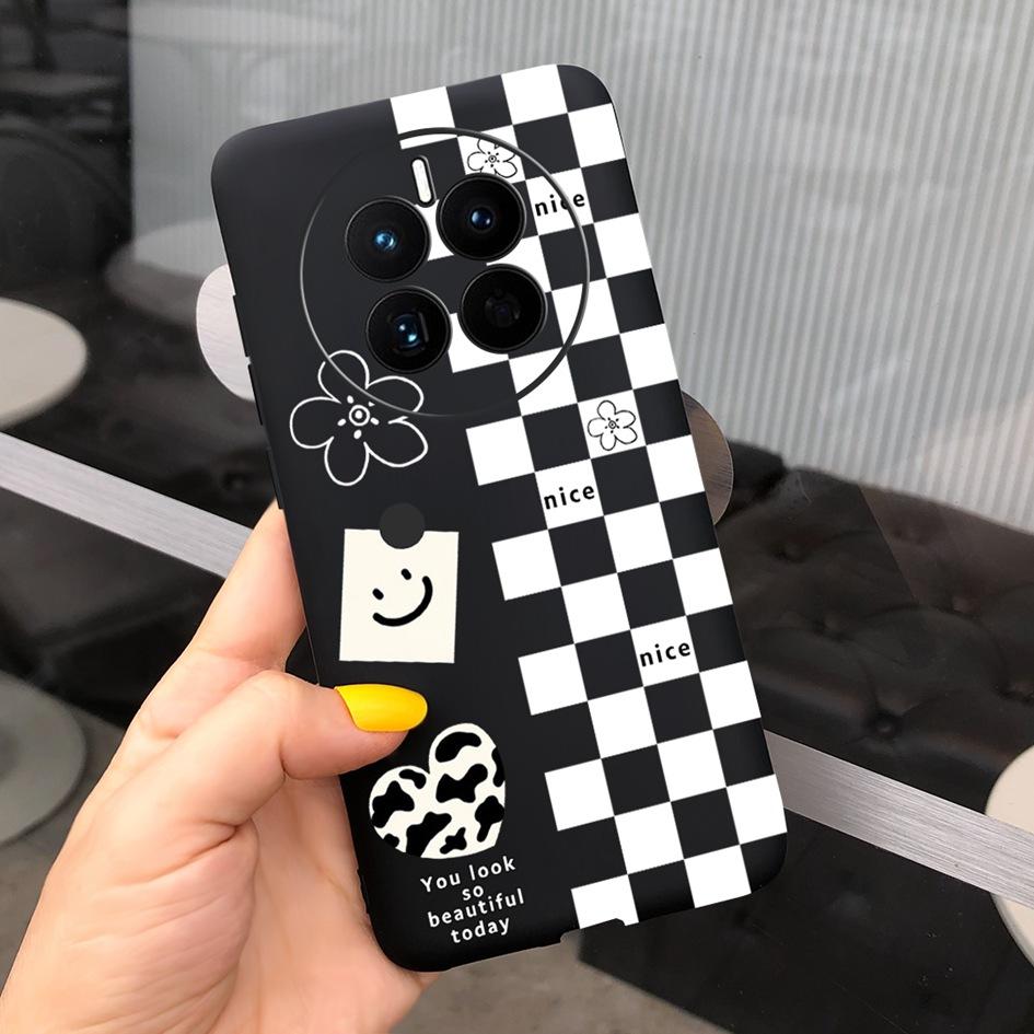 For Huawei Mate 50 Pro Case 2022 Cute Cartoon Cat Painted Soft TPU Protective Cover For Huawei Mate50 Pro DCO-LX9 CET-LX9 Fundas