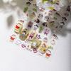 3D Cherry Cartoon Nail Stickers, DIY Full Cover Nail Decoration