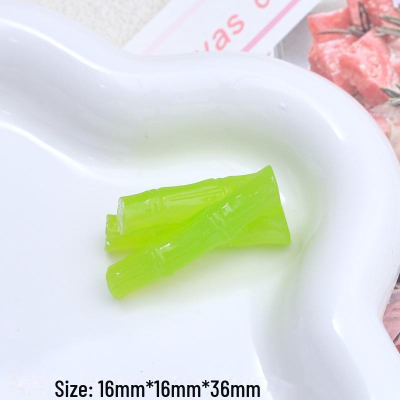 

3D светящиеся фрукты смола DIY ювелирные аксессуары