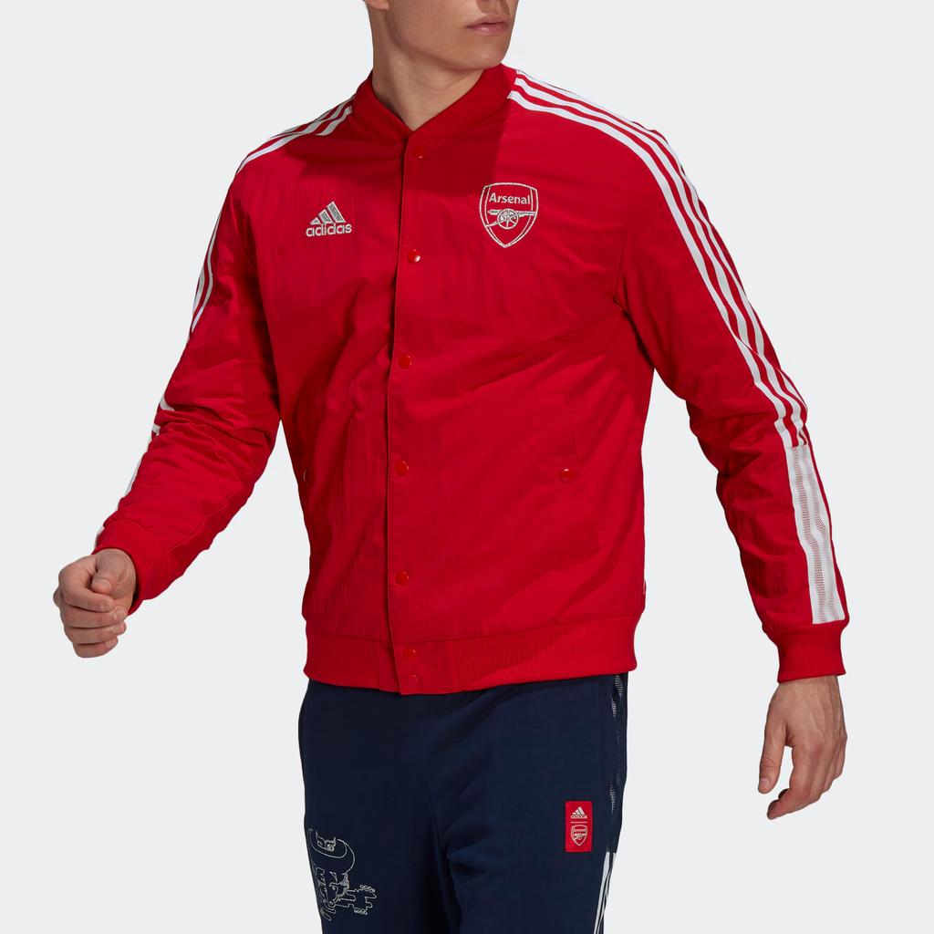 New Adidas Arsenal Jacket Men's Red GU6959