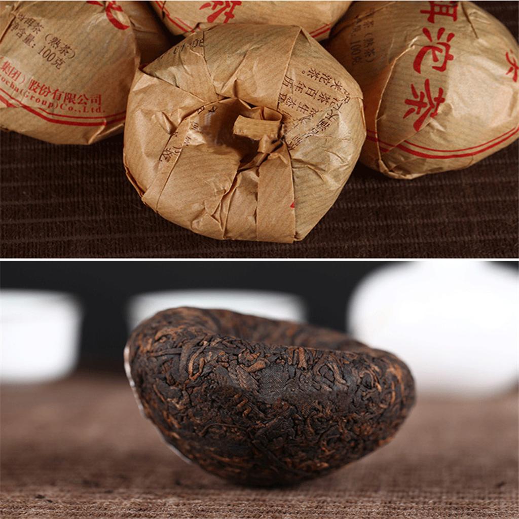 500g Reifer Pu-erh-Tee Xiaguan Tuocha Alte Bäume Fermentiert Lose Blätter Gesundheitsgetränk