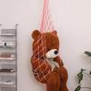 with Tassels Plush Toy Hammock Wall Mounted Stuffed Doll Storage Holder  For Girl's Room