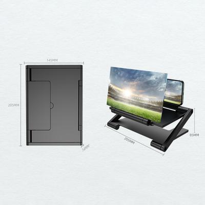 8 inch 3D HD Mobiele Telefoon Scherm Versterker Beugel Opvouwbare Display Vergrote Vergrootglas Stand Mobiele Video Vergrootglas Bureau Houder