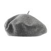 High-quality Solid-color Embroidered Beret Versatile Winter Women Japanese-style Artistic Retro Painters Hair Band