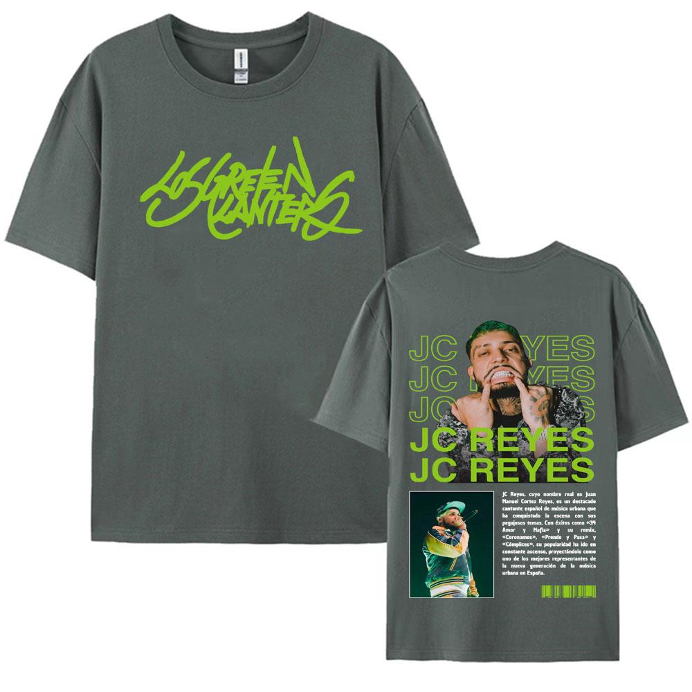 Rapper Jc Reyes Album Tour 2025 Merch T Shirts Unisex Women Streetwear Hip Hop T Shirt Fashion Casual Short Sleeve Cotton Tshirt