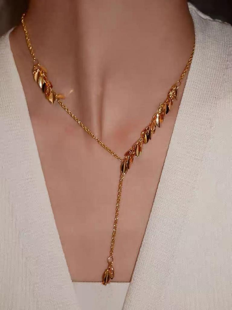 Collier de perles pour femmes: Collier élégant et chic à longueur de col, parfait pour les pulls — Cadeau d'anniversaire