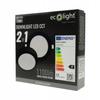 Downlight Okrąg Oczko Sufitowe Oprawa Sufitowa 12W Cct 2W1 Czarny Nt/Pt